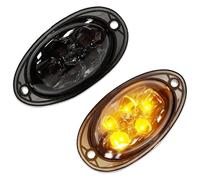 Ciloc Per Freightliner Per Cascadia Per Semi-camion 2008-2017 Indicatore Di Direzione Specchietto Laterale Cabina Anteriore Camion Si Marker Indicatore Specchietto Retrovisore(Smoked Lens)