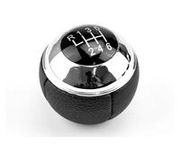 Ciloc Pomello Cambio Per Mini R50 2000-2006 Per Cabrio R52 2002-2008 Pomello Del Cambio Manuale A 5/6 Velocità Per Auto Maniglia Della Leva A Sfera(Black 6 Speed)