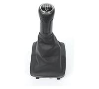 Ciloc Pomello Cambio Per VW Per Polo 9N 9N2 2002 2003 2004 2005 2006 2007 2008 2009 Pomello Del Cambio In Pelle Cuffia Leva Custodia