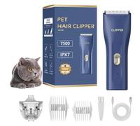 Cilppers per la toelettatura del cane, pratico e potente, kit di rasoi elettrici per animali domestici, impermeabile, senza fili, ricaricabile, per cani di piccola taglia e gatti