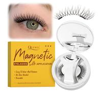 Cils magnétiques aspect naturel, cils magnétiques réutilisables avec applicateur, cils magnétiques doux et confortables faciles à porter, s'adaptent mieux à la forme des yeux (NZ-B)