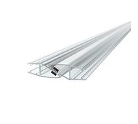 CILSON 200 cm Premium Guarnizione magnetica spessore vetro 4 mm, set da 2 pezzi, 90° - 180°