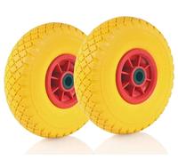CILVANI SET 2 RUOTE PIENE DIAM.260 BOCCOLA 20MM. CON CUSCINETTI
