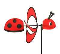 CIM Scacciaspiriti - Little Magic Ladybird - Resistente ai Raggi UV e alle intemperie - Girandola: Ø28cm, Motivo: 35x13cm, Altezza Totale: 85cm - incl. Asta in Fibra di Vetro