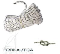 CIMA DA ANCORAGGIO E ORMEGGIO CORDA NAUTICA POLIESTERE 50 metri Diametro Ø 8mm