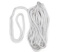 Cima da ormeggio Bianca alta tenacità con anello 20 cm impiombata a mano Ø12 mm - 7 metri