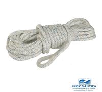 CIMA PER ANCORA E ORMEGGIO IMPIOMBATA Ømm 8 x 30 mt - BIANCA TRECCIA CORDA