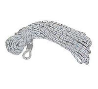 CIMA PER ANCORA IN POLIESTERE IMPIOMBATA E CON REDANCIA IN NYLON 30 METRI D.8