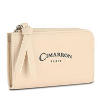 Cimarron - Portafoglio per donna. Chiusura zip. Titolari di carte interne. Ecopelle. 312344 di blocco RFID, Beige