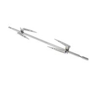 CIMAXIC 1 set Forchette Inossidabile per Arrosto Accessorio per Friggitrice Ad Aria e Facile da Usare e Resistente Temperature con Vite Sicura