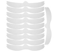 CIMAXIC 10 pezzi di inserti per reggiseno: cuscinetti assorbenti per il sudore sotto il seno, cuscinetti assorbenti per eruzioni cutanee da sudore femminile, traspiranti e che allontanano