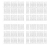 CIMAXIC 100 fogli di etichette ricaricabili da viaggio per flaconi - Etichette per sotto-flaconi di prodotti per la cura della pelle: shampoo, bagnoschiuma, lozione, crema, tonico, dispenser.