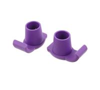 CIMAXIC 2 pezzi di pattini per deambulatore: pattini antiscivolo da 28 mm/1,1'' per deambulatore, per anziani - punte antiscivolo per stampelle, parti per la mobilità interna ed esterna per
