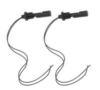 CIMAXIC 2 Pezzi Interruttore Galleggiante Laterale per Livello Acqua 220v in Pp Allarme e Indicatore per Acquari e Filtrazione in Giardinaggio