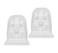 CIMAXIC 2 stampi in plastica riutilizzabili per mensole in cemento in stile europeo - Ideali per sculture fai-da-te di colonne romane, architettura di ville, lavori da giardino e decorazioni per