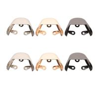 CIMAXIC 3 Paia di Copripunta per Scarpe in Metallo Resistente e Decorativo, Proteggi Punta e Tacchi Design Appuntito Elegante per Scarpe Tacchi