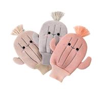 CIMAXIC 3pcs Cartoon Cactus Body Body Detergers Asciugamani Da Bagno Infantili Asciugamani (Assortito)