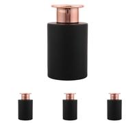 CIMAXIC 4 barattoli diffusori in Vetro per aromaterapia - 120 ml/4 oz, Bottiglie vuote Ricaricabili per Oli Essenziali, Bastoncini diffusori, Accessori per profumazione Fai da Te, boccioli di Fiori,