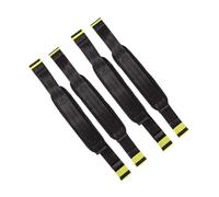 CIMAXIC 4pezzi Cinghie per Spalla Imbottite per Irroratrice Elettrica Nero Flessibile Protezione Spalle per Uso Agricolo e Auto