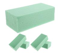 CIMAXIC 5 Blocchi di Spugna Floreale: asciutti e bagnati per Fiori Artificiali - Base Rettangolare in Spugna Verde - Accessori per centrotavola Nuziali e Forniture per fioristi