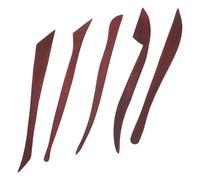 CIMAXIC 5 Pezzi Strumenti per Intaglio in Argilla in Legno Profili Unici Coltello di Precisione per Scultura Ceramica Utensili per Artisti e Appassionati in Aula e Laboratori