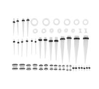 CIMAXIC 50 Pezzi Piercing Orecchio Acrilico Stiloso, Gioielli per Orecchie Chic, Accessori Moda per Uso Quotidiano o Uscite