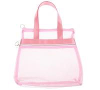 CIMAXIC Borsa da Toilette da Viaggio in Nylon Traspirante Rosa Design a Rete Leggera e Compatta per Esterni e Armadio Camera da Letto