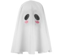CIMAXIC Costume da Fantasma della Sposa per Donna con Doppia Espressione Spettrale, Maschera in Poliestere Traspirante con Velo Fantasma per Cosplay e Feste di Halloween