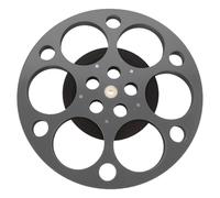 CIMAXIC Decorazione artistica in ferro con bobina di pellicola: decorazione rustica da parete con bobina di pellicola, stile industriale, fattoria, proiettore cinematografico antico, per soggiorno,