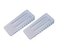 CIMAXIC Fermaporta Antiscivolo in ABS 6 Pezzi Trasparente, Resistente all'Usura, Protegge Dita e Blocca Porte Sicurezza per Casa e Ufficio