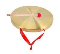 CIMAXIC Gong Batteria Glockenspiel Tamburo a Mano Campane Appese Musicale Tamburellare Campane D'argento Campane Arrugginite Grandi Campanellini Suonare Il Campanello Tintinnio Golden Rame