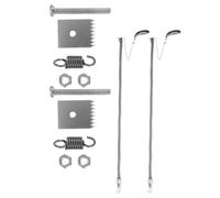 CIMAXIC Kit Accessori Legatrice Piante 2 Pezzi Lame e Perni Argento per Uso Manuale in Coltivazioni Agricole e Giardinaggio