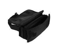 CIMAXIC Marsupio da cameriere con portamonete e dispenser di banconote - Borsa organizer per soldi da cameriera, cassiere, cameriere, addetto alla riscossione, resto, nero