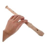 CIMAXIC Piccolo Flauto in Legno Per Bambini, Musicale Con Suono Ritmico, Strumento Musicale Per Bambini Piccoli, Educazione Precoce, Colore: Cachi