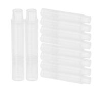 CIMAXIC Porta-gesso in plastica trasparente da 30 pezzi - Morsetto di estensione portatile per gesso, strumento di scrittura per insegnanti, lavagna, aula e centri di formazione