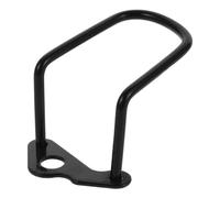 CIMAXIC Protezione Deragliatore Posteriore per Bici in Acciaio Nero Blocco sotto Rilascio Rapido e Vite Fissa, Adatta per Bici Pieghevoli Strada
