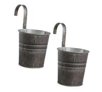 CIMAXIC Secchiello per Fiori in retrò Decorativi Casa Vaso per Composizioni Floreali Vintage