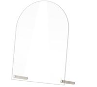 CIMAXIC Segnaposto da Tavolo in Acrilico con Base in Metallo per Ricevimenti Nuziali e Compleanni Scrivibili con Nomi Invitati Set 1