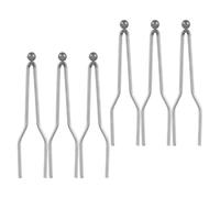 CIMAXIC Set 6 Punte per Penna Pirografica in Lega Cromo-Nichel Resistente al Calore Punta Rotonda Compatibile Plug And Play per Creazioni di Pirografia e Progetti DIY