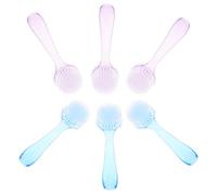 CIMAXIC Set 6 Spazzole Viso Pulizia Manuale in Abs Colore Assortito per Esfoliazione e Detersione Profonda Cappuccio per Skincare Quotidiana e Circolazione