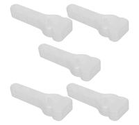 CIMAXIC Set da 5 pezzi di custodie da viaggio per rasoio - Porta rasoio di sicurezza portatile - Piccolo accessorio per manuale - Organizer trasparente per strumenti da rasatura per borsa da palestra