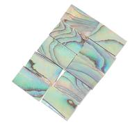 CIMAXIC Strisce di Decorazione in Abalone 10 Pezzi per Foro Sonoro Chitarra Accessori per Strumenti Musicali DIY