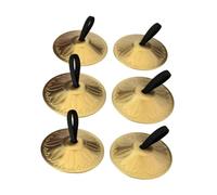 Cimbali A Mano Piatti for dita Strumento musicale Ritmo Battimento Cinghia elastica Accessori leggeri Zills for in metallo da 2 pollici