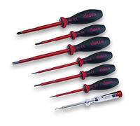 Cimco 117800 - Set di giraviti per elettricisti, confezione da 7 pezzi