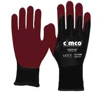 Cimco 141242 Winter Soft dunkelrot/schwarz Vinile Guanto da lavoro Taglia (Gua