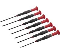 Cimco, Set di cacciaviti di precisione, a taglio e a stella, 7 pz. - 1902148