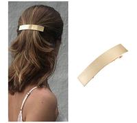 Cimenexe Fermaglio per Capelli con Barra Geometrica della Boemia Fermaglio per Capelli Rettangolare in Metallo Fermaglio per Capelli Grosso Dorato Copricapo Esagerato Accessori per Capelli Decorativi
