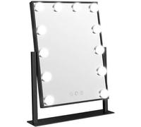 Cimi Gillian Jones - LED Light Hollywood Mirror Black