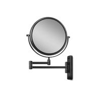 Cimi Gillian Jones - Specchio da parete bifacciale con ingrandimento 10, colore: Nero