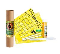 Cimice Stop Block Trap - Trappola ecologica per la cattura di massa della Cimice Asiatica, Verde e Marmorata (Halyomorpha Halys) Più di 12 settimane di funzionamento (Kit Completo)